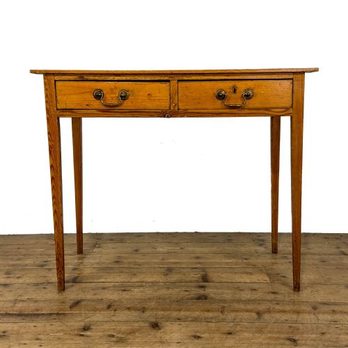 ANTIQUE PINE SIDE CONSOLE TABLE