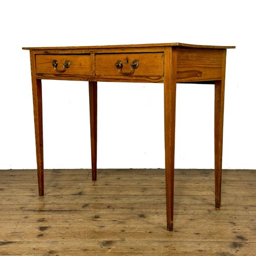 ANTIQUE PINE SIDE CONSOLE TABLE - ADDITIONAL PHOTO 1