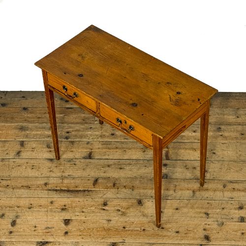 ANTIQUE PINE SIDE CONSOLE TABLE - ADDITIONAL PHOTO 2