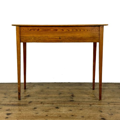 ANTIQUE PINE SIDE CONSOLE TABLE - ADDITIONAL PHOTO 4