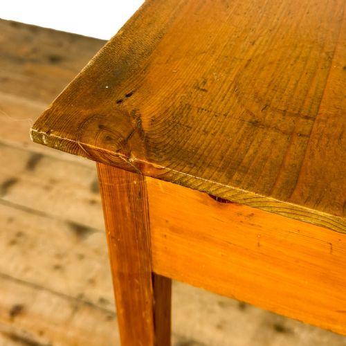 ANTIQUE PINE SIDE CONSOLE TABLE - ADDITIONAL PHOTO 6