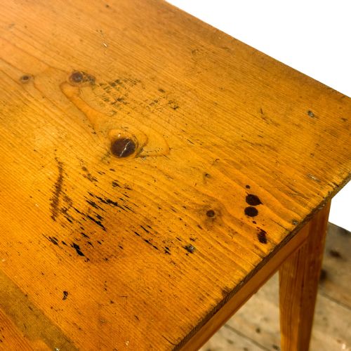 ANTIQUE PINE SIDE CONSOLE TABLE - ADDITIONAL PHOTO 7