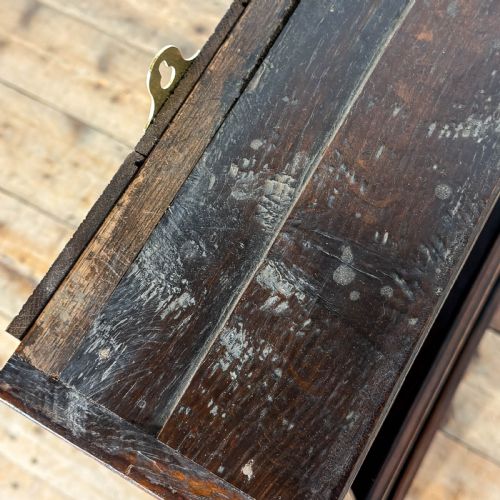 ANTIQUE OAK WALL HANGING SHELVES - ADDITIONAL PHOTO 6