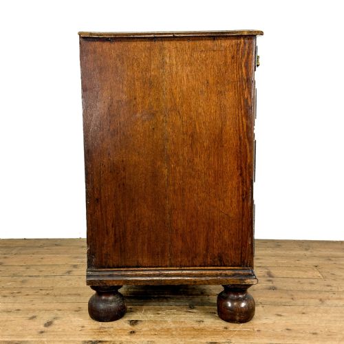ANTIQUE 18TH CENTURY OAK CHEST OF DRAWERS - ADDITIONAL PHOTO 5