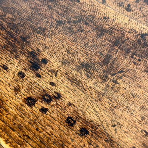 ANTIQUE 18TH CENTURY OAK CHEST OF DRAWERS - ADDITIONAL PHOTO 7