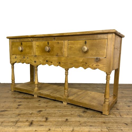 fig 2. Antique 19th Century Pine Dresser Base