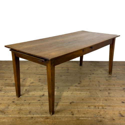 Antique 19th Century Oak Farmhouse Table
