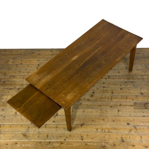 fig 2. Antique 19th Century Oak Farmhouse Table