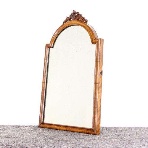 ANTIQUE WALNUT WALL MIRROR