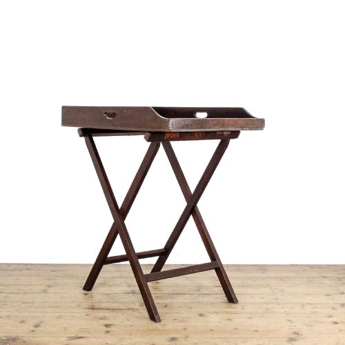 fig 1. Antique Butlers Tray Table