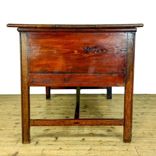 ANTIQUE OAK SERVING TABLE - ADDITIONAL PHOTO 7