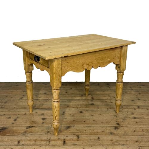 ANTIQUE SMALL PINE KITCHEN TABLE