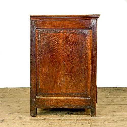 ANTIQUE LARGE OAK MULE CHEST - ADDITIONAL PHOTO 7