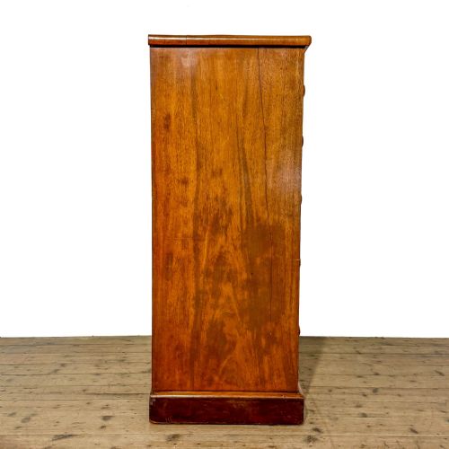 ANTIQUE VICTORIAN MAHOGANY CHEST OF DRAWERS - ADDITIONAL PHOTO 5