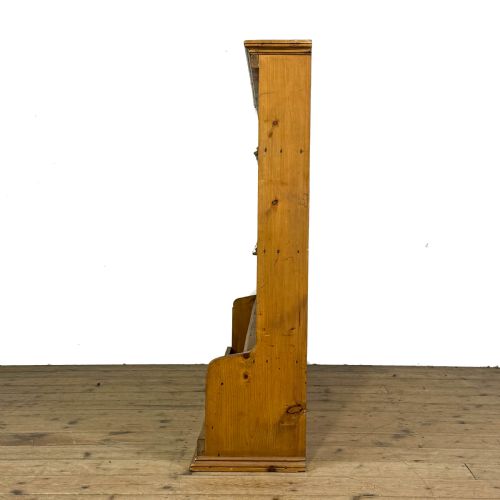 fig 2. Antique Long Narrow Pine Bookcase
