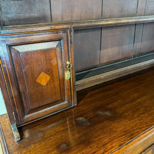 ANTIQUE GEORGIAN OAK DRESSER - ADDITIONAL PHOTO 8