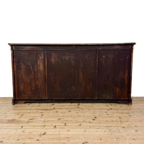 ANTIQUE VICTORIAN WALNUT GLAZED BOOKCASE - ADDITIONAL PHOTO 7