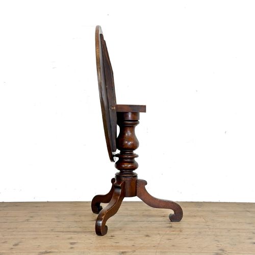 ANTIQUE GEORGIAN MAHOGANY TILT TOP TABLE - ADDITIONAL PHOTO 2