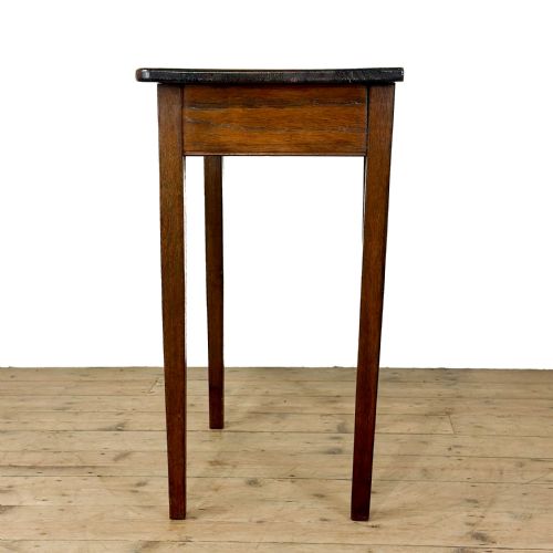 ANTIQUE SMALL OAK SIDE TABLE - ADDITIONAL PHOTO 2