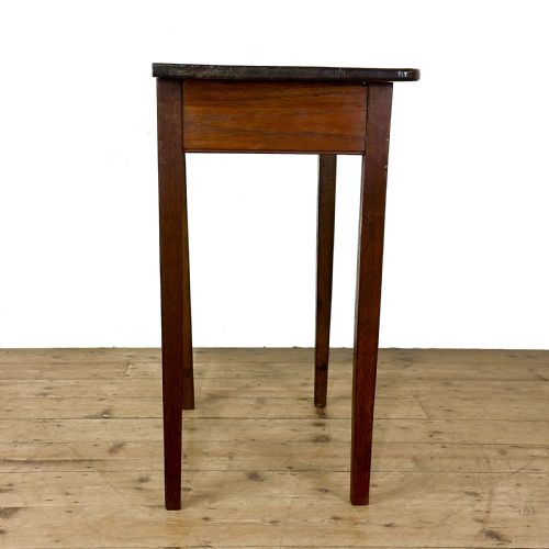 ANTIQUE SMALL OAK SIDE TABLE - ADDITIONAL PHOTO 5