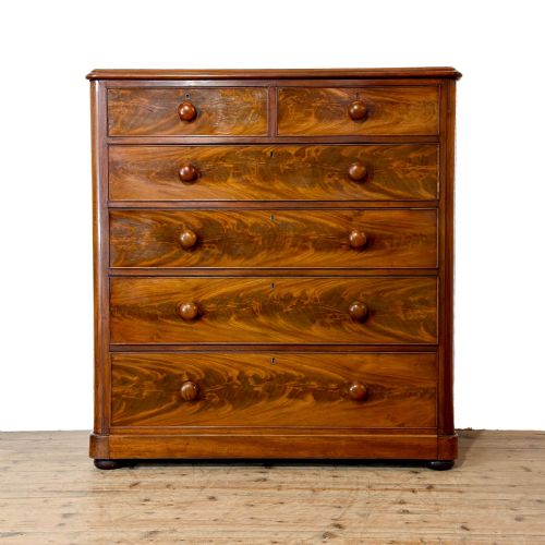 Antique Victorian Mahogany Chest of Drawers
