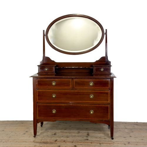 ANTIQUE EDWARDIAN MAHOGANY DRESSING TABLE
