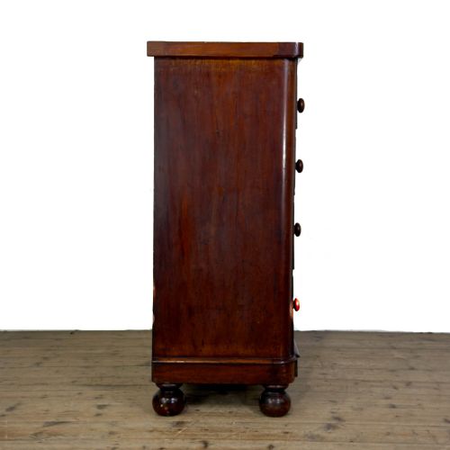fig 2. Antique Victorian Mahogany Chest of Drawers