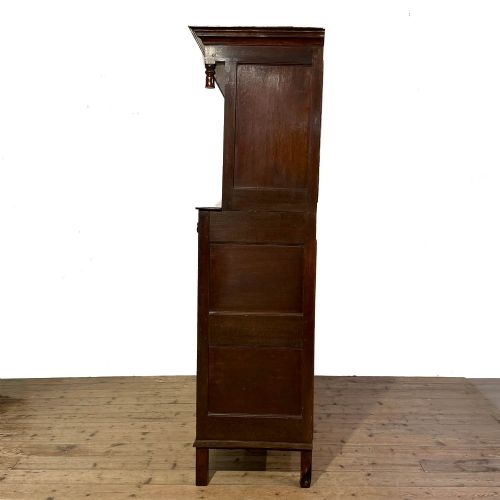 ANTIQUE 18TH CENTURY WELSH OAK CWPWRDD DEUDDARN - ADDITIONAL PHOTO 1