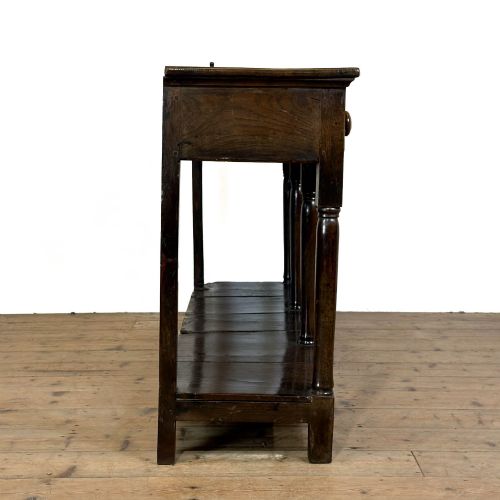 fig 1. Antique 18th Century Oak Welsh Dresser Base