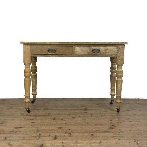 ANTIQUE STRIPPED PINE SIDE TABLE