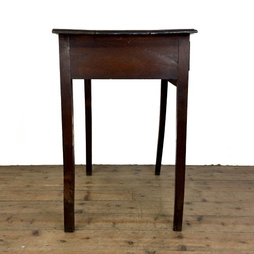 ANTIQUE OAK LOWBOY SIDE TABLE - ADDITIONAL PHOTO 8