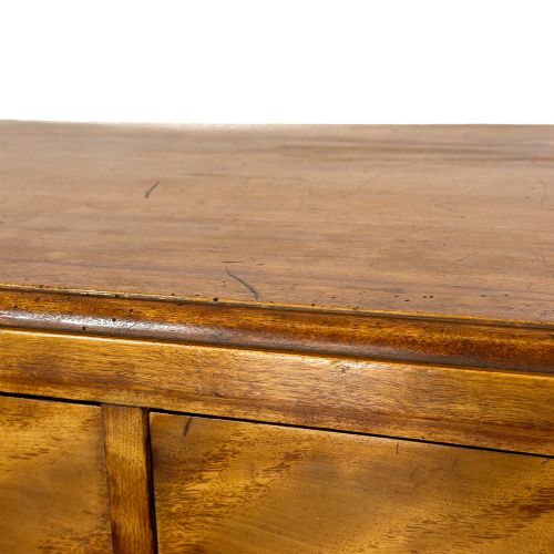 ANTIQUE VICTORIAN MAHOGANY CHEST OF DRAWERS - ADDITIONAL PHOTO 2