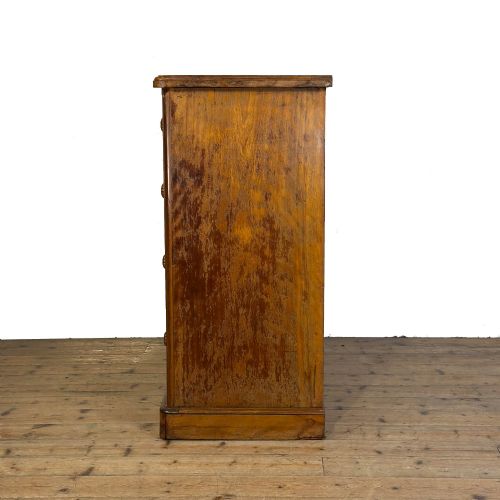 ANTIQUE VICTORIAN MAHOGANY CHEST OF DRAWERS - ADDITIONAL PHOTO 4