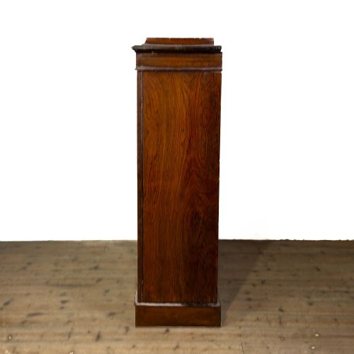 ANTIQUE EDWARDIAN MAHOGANY DISPLAY CABINET - ADDITIONAL PHOTO 1