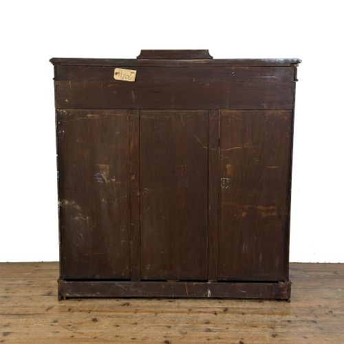 ANTIQUE EDWARDIAN MAHOGANY DISPLAY CABINET - ADDITIONAL PHOTO 2