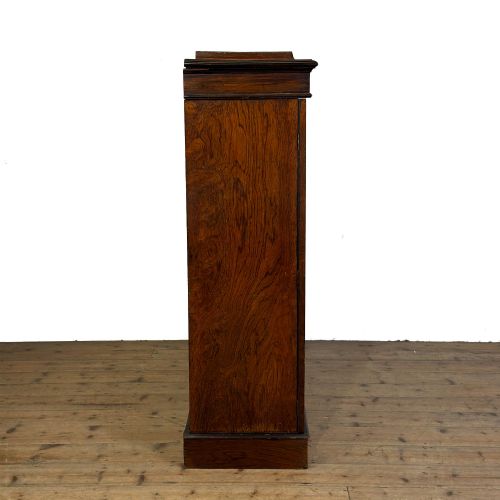 ANTIQUE EDWARDIAN MAHOGANY DISPLAY CABINET - ADDITIONAL PHOTO 3