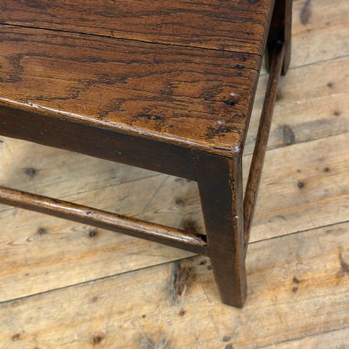 ANTIQUE HARLEQUIN SET OF FOUR WELSH OAK CHAIRS - ADDITIONAL PHOTO 2