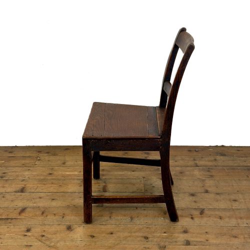 ANTIQUE HARLEQUIN SET OF FOUR WELSH OAK CHAIRS - ADDITIONAL PHOTO 5