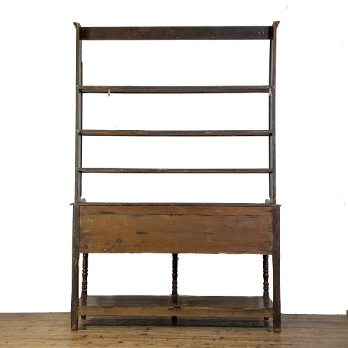 ANTIQUE 19TH CENTURY WELSH OAK DRESSER - ADDITIONAL PHOTO 4