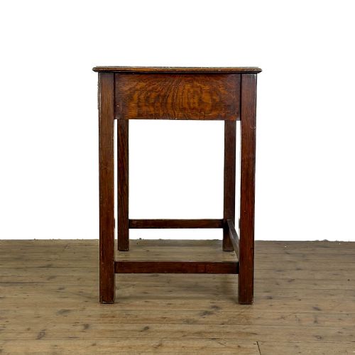 ANTIQUE OAK WRITING TABLE - ADDITIONAL PHOTO 3