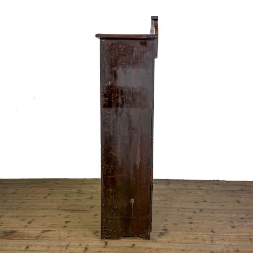 ANTIQUE 19TH CENTURY OPEN BOOKCASE - ADDITIONAL PHOTO 3