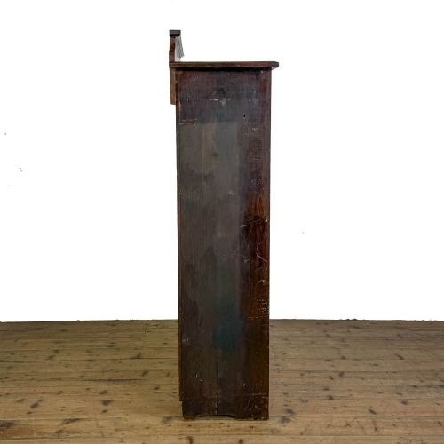 ANTIQUE 19TH CENTURY OPEN BOOKCASE - ADDITIONAL PHOTO 6