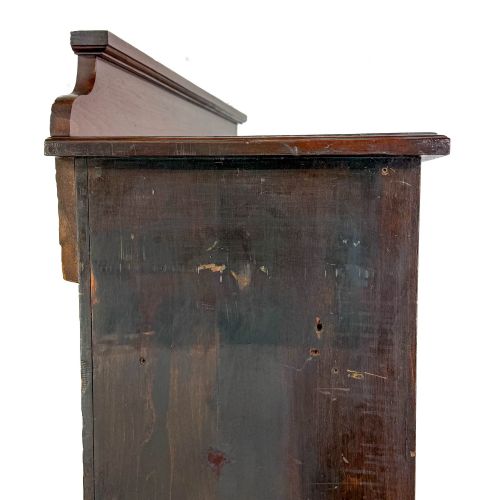ANTIQUE 19TH CENTURY OPEN BOOKCASE - ADDITIONAL PHOTO 7