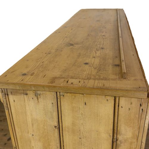 ANTIQUE VICTORIAN PINE DRESSER BASE SIDEBOARD - ADDITIONAL PHOTO 6