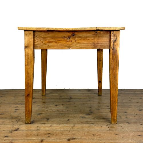 ANTIQUE PINE KITCHEN TABLE - ADDITIONAL PHOTO 4