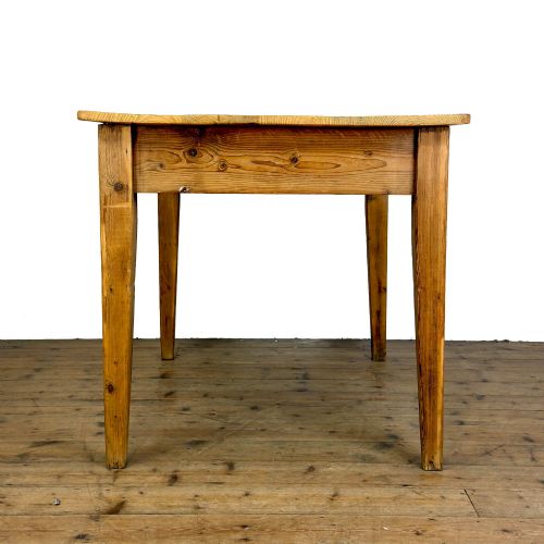 ANTIQUE PINE KITCHEN TABLE - ADDITIONAL PHOTO 6