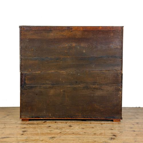 ANTIQUE 19TH CENTURY OAK CHEST OF DRAWERS - ADDITIONAL PHOTO 3