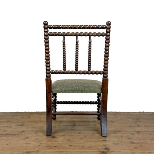 ANTIQUE VICTORIAN BOBBIN CHAIR - ADDITIONAL PHOTO 3