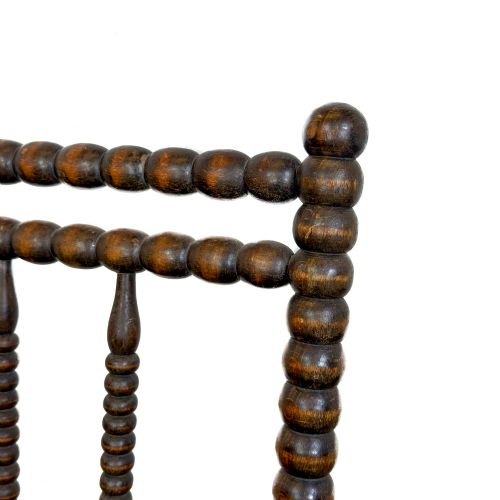 ANTIQUE VICTORIAN BOBBIN CHAIR - ADDITIONAL PHOTO 5