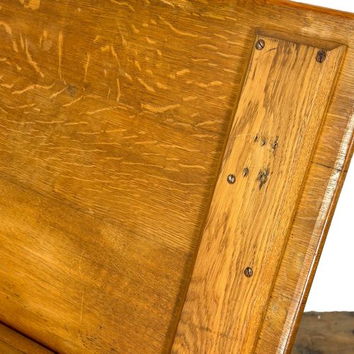ANTIQUE SMALL TRUNK BLANKET BOX - ADDITIONAL PHOTO 5